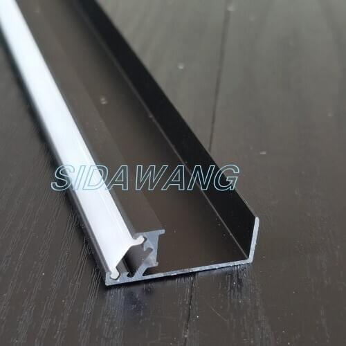 10set x 2m 18mm Laminate light led aluminium profile ,lamp hidden furniture book for 6mm strip linear channel HY3012