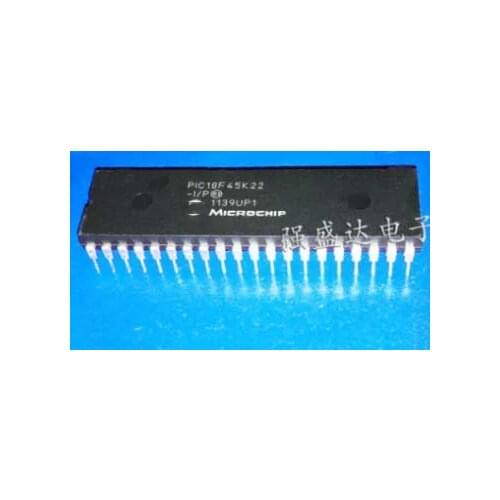 Free shipping 10pcs PIC18F45K22-I/P PIC18F45K22 18F45K22 MICROCHIP DIP40 Best quality