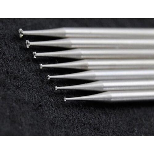 Free shipping 6pcs Drill Bit Woodworking Drilling Rotary wheel craft jewelry tool slot Burs chisel engrave