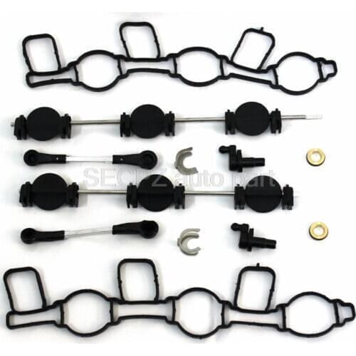 For Audi A4 A5 A6 A8 Q5 Q7 VW TOUAREG Phaeton 2.7 3.0TDI GASKET KIT 059129711 & 059129712 INTAKE MANIFOLD SWIRL FLAPS
