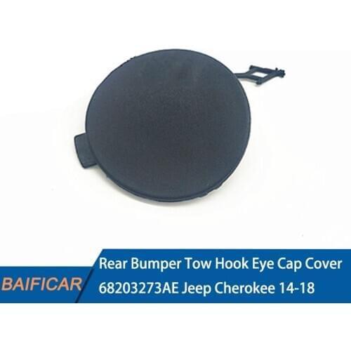 Baificar Brand New Genuine Rear Bumper Tow Hook Eye Cap Cover 68203273 For 2014-2018 Je ep Cherokee