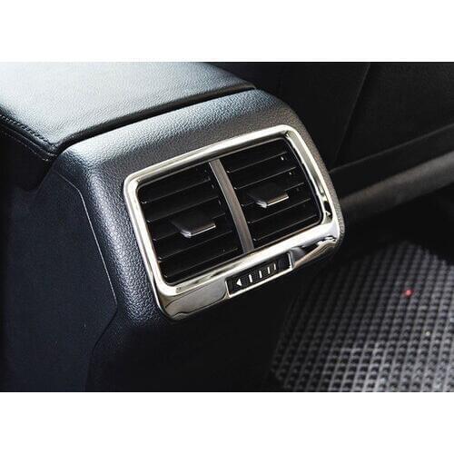 Chrome Rear Seat A/C Vent Cover Trim For Volkswagen For VW Golf MK7