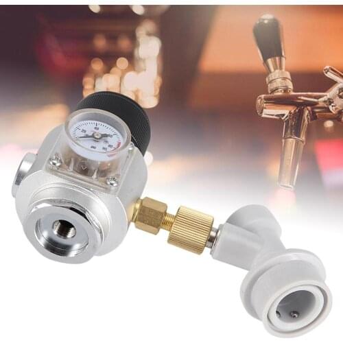 0-90 PSI Homebrew CO2 Regulator Kit Home Draft Beer Kegerator Home Brew Beer Drink Tool Accessories