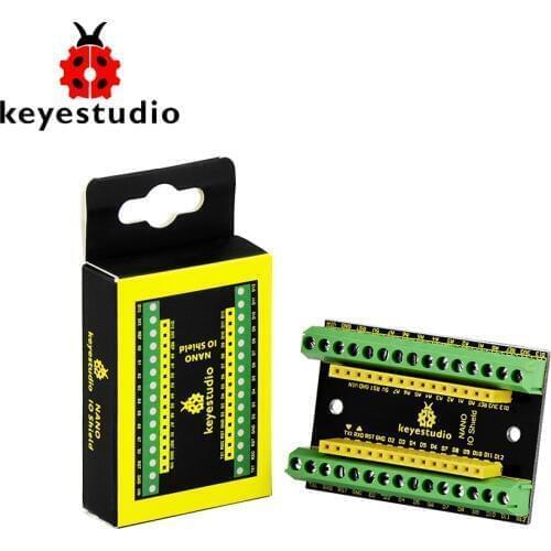 Keyestudio NANO IO Shield Controller Terminal Adapter Expansion Board for Arduino Nano