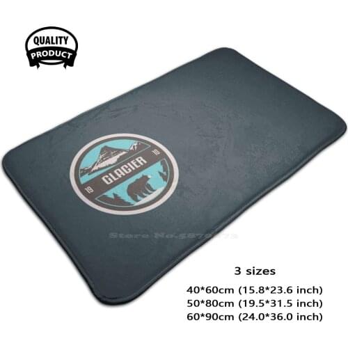 National Park Legends #8 Of 10 - Glacier 3D Household Goods Mat Rug Carpet Foot Pad Glacier National Park Legacy Legends