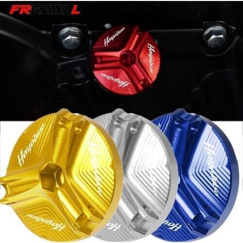 Motorcycle Oil Filler Cap Bolt Screw Filler Cover FOR SUZUKI HAYABUSA 1999 - 2020 2019 2018 2017 2016 2015 2014 2013 2012 2011