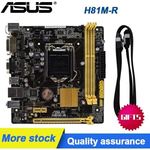 For MSI H81M-E34 desktop PC motherboard Intel H81 DDR3 LGA 1150 i7 i5 i3 CPU DDR3 RAM Memory 32GB SATA3 UBS3.0 Used Mainboard