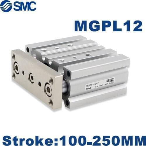 MGPL New SMC MGPL12 MGPL12-100Z MGPL12-125Z MGPL12-150Z MGPL12-175Z MGPL12-200Z MGPL12-250Z Compact Guide Cylinder