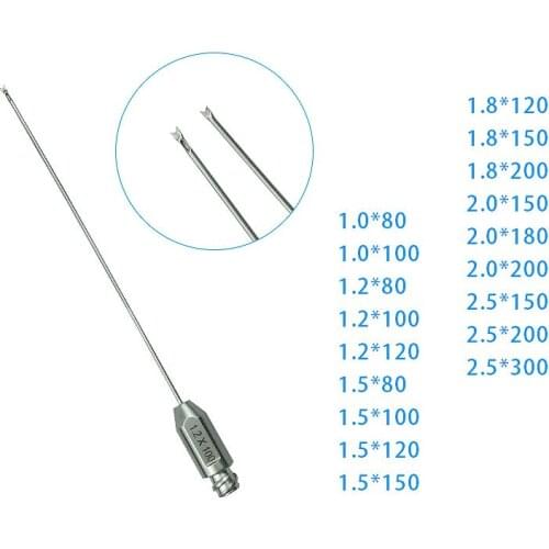 Micro Cannula V Port Peeling and Filling Fat Infiltration Cannulas Liposuction Instrument