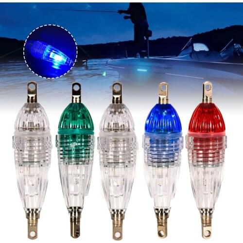 Mini LED Fishing Lure Light Deep Drop Light Underwater Flashing Light for Attracting and Catching Fishe Fishing Bait Accessories