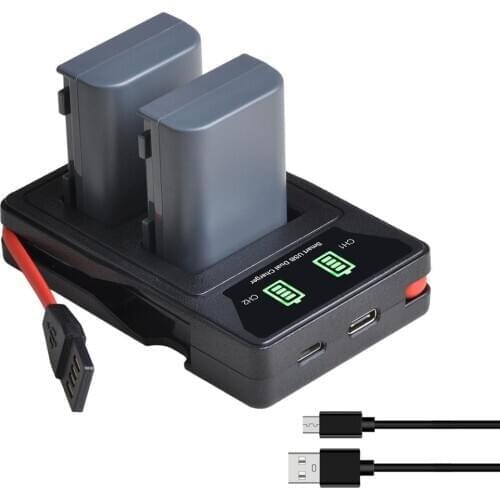 NB-2L NB2L NB-2LH Battery+New LED USB Dual Charger for Canon EOS 400D S80 S70 S50 S60 350D G7 G9 Kiss N X Rebel XT