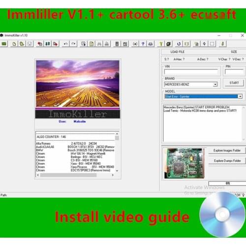 Newest Immo Off Software v1.1 Immo Killer v1.1 Software Programmer Immo Off Programmer Send Online Work Perfect