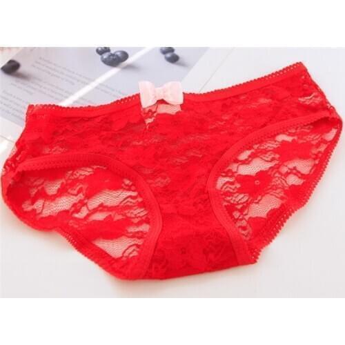 New Arrived 4Pcs/Lot Girl Panties Underwear Lace Briefs Cotton Lingerie Soft Comfortable Bowknot Cartoon Panty Wholesale 9171-4