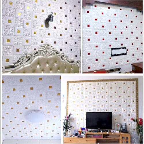 Ceiling Background Stickers Foam Wallpaper Ceiling Decoration 3d Brick Ceiling Wall Stickers Stickers Living Room Bedroom Tv Dec
