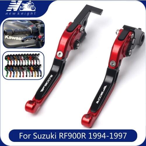 Motorcycle CNC Front Fender Side Protection Guard Mudguard Sliders Lower Fork Protector For Suzuki RF900R 1994-1997 Accessories