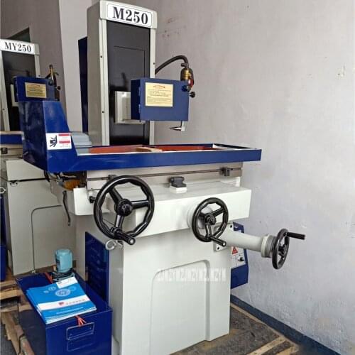 M250 Manual Surface Grinder High-quality Machine Tools Vertical Surface Grinding Machine 220V/380V 1.14KW 2850r/min (250x250mm)
