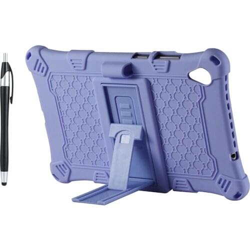 Silicone Case for Lenovo Tab M8 FHD TB-8705F/N Tab M8 HD TB-8505X/F 8inch Tablet Case for Lenovo Tab M8 8705 with Pen