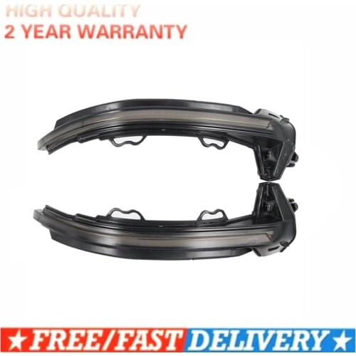 LED lights side-wing rearview mirror indicator light sequence flashing dynamic turn signal for Audi A4 S4 RS4 B9 2016-2019 A5 S5