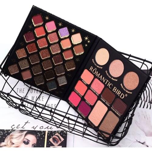 Eye Shadow Powder Eyeshadow Palette Matte Glitter Eyeshadow Palette Glitter Shimmer Cosmetic Makeup