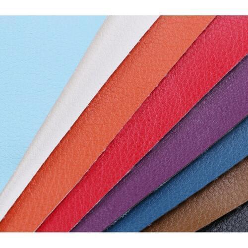 Knitted backing PVC leather 0.5-0.6mm embossed synthetic leather for Bags, shoes, belts, mobile phone sets, sofas, chairs