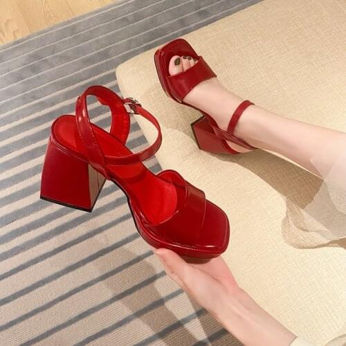 Summer Womens Shoes Flat Platform Open Toe Hollow Casual Female Sandals Star Decor. Candy 3 Colors OULYYYOGO