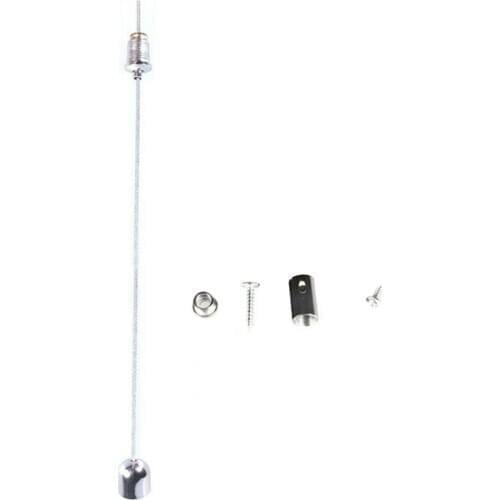 1m Steel wires and Screws Suspension Mounting Wire Kit Lamp Adjust For Ceiling Lights Wire Hanging Rope Led Accessories Pan Z5J5