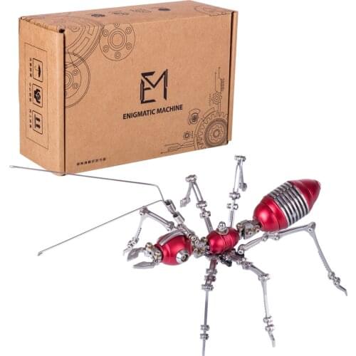 100Pcs DIY Metal Insect Ant Model Kits Assembly Handmade Crafts Best Gift For Home Decor