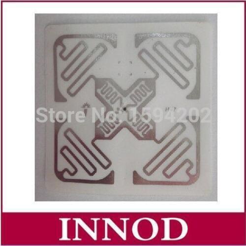 128bits memory Impinj epc gen2 long passive uhf 860-960mhz paper rfid label price for library warehouse logistics management