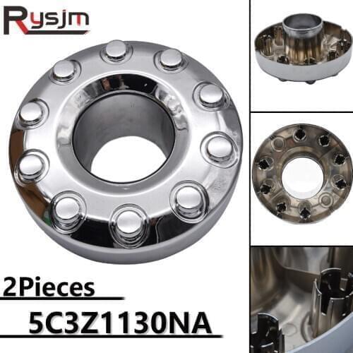 5C3Z1130NA New Arrival Car Wheel Center Hub Caps Dually 10 Lug Fits For Ford F450 F550 Super Duty 2005-2017 2PCS/Set