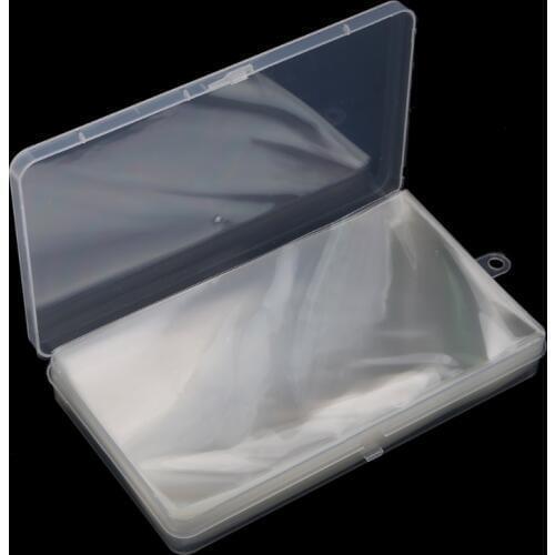 100Pcs Paper Money Album Currency Banknote Case Holder Storage Collection w/ Box W15