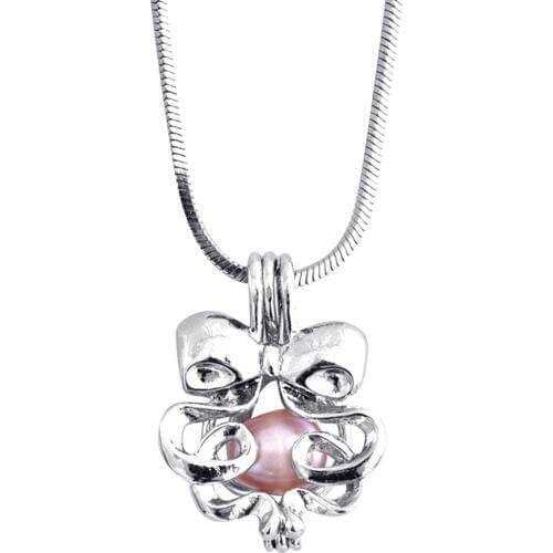 Wonderful Dream Catcher Pearl Cage Pendants Bulk 5pcs Love Pearl Pendants DIY Pearl Locket Wholesale 2018-EP1