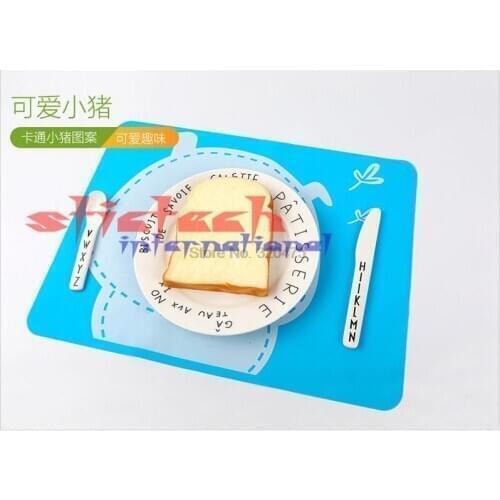 By dhl 200pcs 40x30cm Silicone Mats Baking Liner Best Silicone Oven Mat Heat Insulation Pad Bakeware Kid Table Mat useful