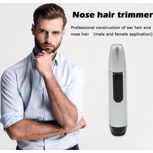 Electric Shaving Nose Ear Hair Trimmer Face Care Nose Hair Trimmer for Men Shaving Hair Removal Razor Beard Cleaning Machine