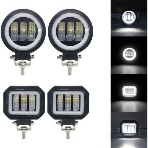 5 Inch 6D Lens Led Work Light 12V Waterproof For Car ATV SUV UTV Niva 4x4 Offroad Motorcycle Auto Truck Flood Beam Driving Light