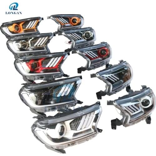 Custom Moving Light +Turn Signal+DRL Car Lamp Headlight Headlamp