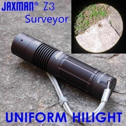 JAXMAN Z3 Surveyor uniform highlight LED inspection flashlight lamp free shipping