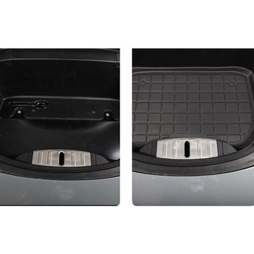 3D Frunk Tray Trunk TPE Pad Non-Skid Cargo Liner Storage Mat Suitable for Model 3 2017-2020/2021 Car Accessories
