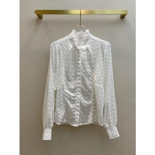 Mowiiek Women's Shirts With Embroidery