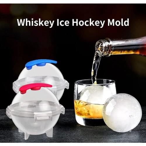 NHBR 4Pcs Ice Square Trays Ice Ball Maker Ball Ice Square Maker Reusable 3D Ice Ball Square Mould for Cocktail Whiskey