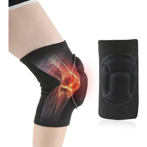 Gym Knee Pads Sports Safety Fitness Kneepad Elastic Knee Brace Support Gear Patella Running Basketball Volleyball Tennis Equipme