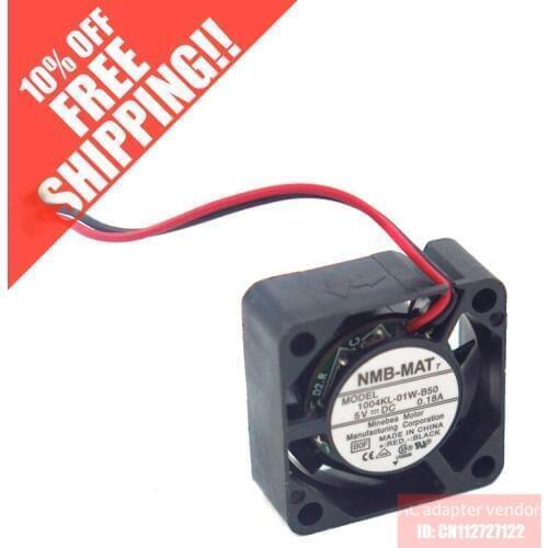 2.5CM 5V 0.18A NMB 1004KL-01W-B50 2.5CM cooling fan