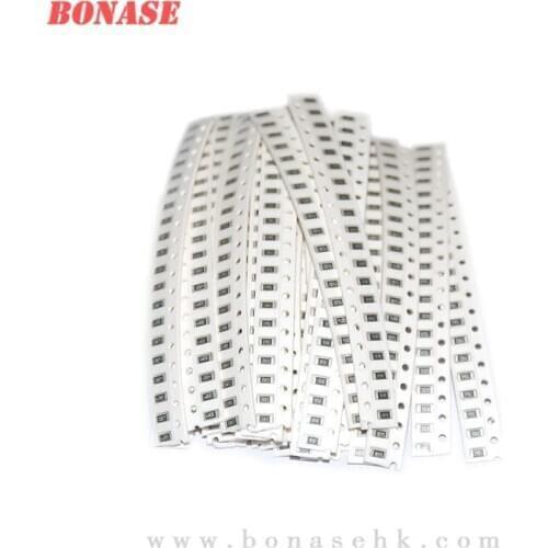 100pcs 1206 SMD chip resistor 4.7K 5.1K 5.6K 6.2K 6.8K 7.5K 8.2K 9.1K 10K 11K 12K 13K 15K 16K 18K