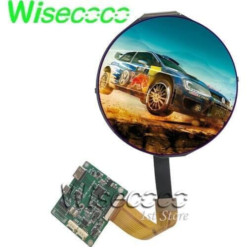 5 inch Circle Lcd Screen Round Display FHD 1080*1080 HDMI MIPI Driver Board 1080P IPS TFT Panel
