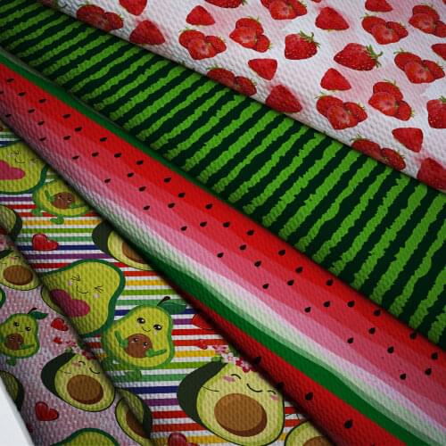 50cm*140cm Watermelon Bullet Cartoon Fabric For Quilting Tissue Kids Home Textile for Fat Quarters Material L13591