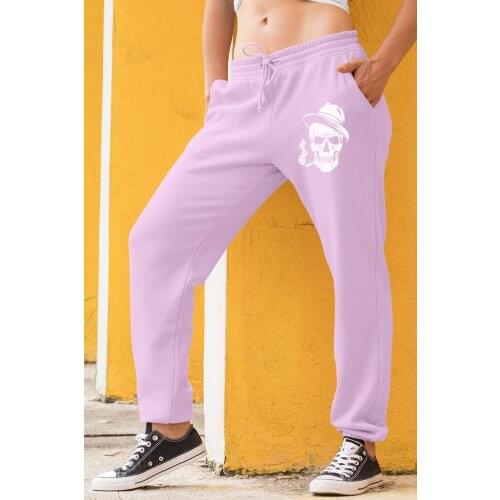 Angemiel Wear Pippolu Hat Skeleton Man Pink Female Sweatpants
