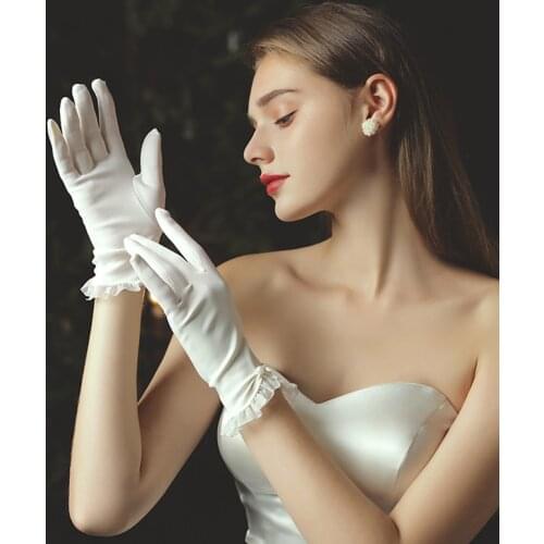 AnnaCustomDress Wedding Lace Gloves