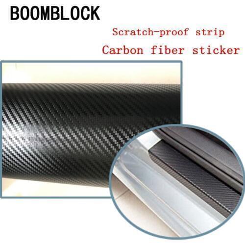 Car Styling 3D 5D Stickers For Chevrolet Cruze Aveo Peugeot 307 308 Seat Leon Mazda CX5 CX3 3 6 Door Pedal Threshold Accessories