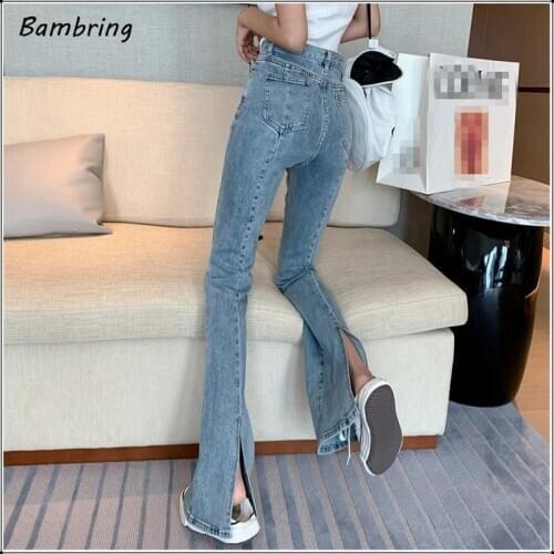 Bambring Women's Flared Jeans