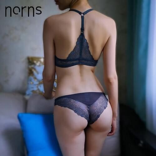 Norns Sexy Front Closure Bras For Women Beautiful Seamless Female Underwear Lace Lingerie Set Plus Size Bra Push Up Adjusted Bra