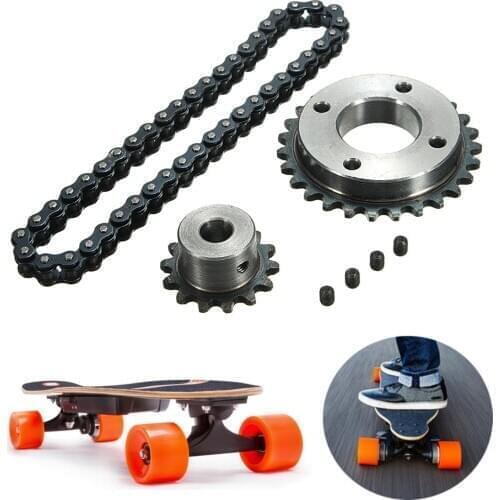 DIY Sprocket Chain Wheel for Electric Longboard 8044 Skateboard Repalcement Part Skateboard Accessories Electric Skateboard Part
